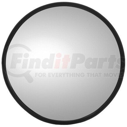Truck-Lite 7044DB Signal-Stat Door Blind Spot Mirror - 4 in., Black Plastic Stick-On, Round, Universal Mount