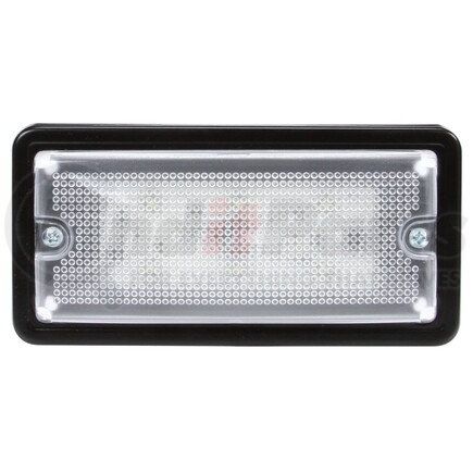 Truck-Lite 80162C 80 Series Dome Light - LED, 6 Diode, Rectangular Clear Lens, 4 Screw Bracket Mount, 12V