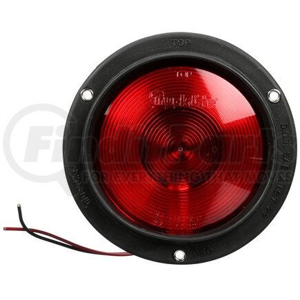 Truck-Lite 80339R 80 Series Brake / Tail / Turn Signal Light - Incandescent, Hardwired Connection, 12v