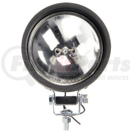 Truck-Lite 80374 80 Series Vehicle-Mounted Spotlight - Par 36 5 in. Round Incandescent, Black Housing, 1 Bulb, 12V, Stud