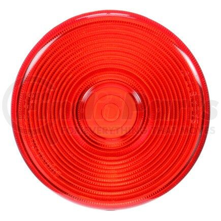TRUCK-LITE 8936 Signal-Stat Pedestal Light Lens - Signal-Stat, Round, Red, Polycarbonate, For Pedestal Lights (677WK, 3753, 3754, 3755, 3756, 3850, 3853), Snap-Fit