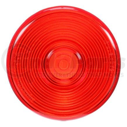 Truck-Lite 8936 Signal-Stat Pedestal Light Lens - Signal-Stat, Round, Red, Polycarbonate, For Pedestal Lights (677WK, 3753, 3754, 3755, 3756, 3850, 3853), Snap-Fit
