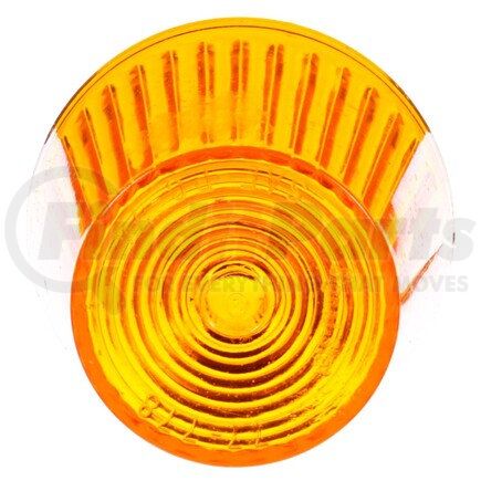 Truck-Lite 8943A Signal-Stat Marker Light Lens - Circular, Yellow, Polycarbonate, Snap-Fit Mount