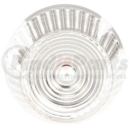 Truck-Lite 8943W Signal-Stat Marker Light Lens - Circular, Clear, Polycarbonate, Snap-Fit Mount