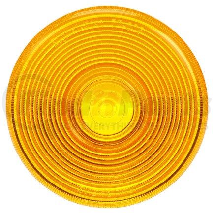 Truck-Lite 8936A Signal-Stat Pedestal Light Lens - Signal-Stat, Round, Yellow, Polycarbonate, For Pedestal Lights (677WK, 3753, 3754, 3755, 3756, 3850, 3853AA), Snap-Fit
