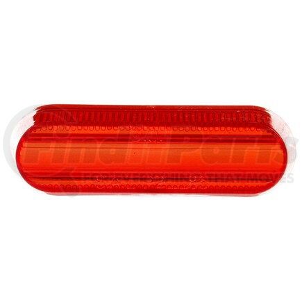 Truck-Lite 8937 Signal-Stat Marker Light Lens - Oval, Red, Acrylic, Snap-Fit Mount