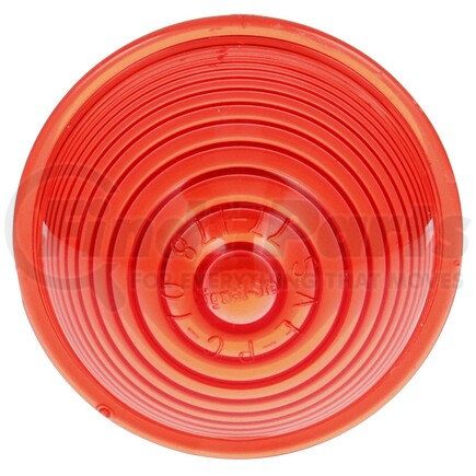 Truck-Lite 9004 Signal-Stat Marker Light Lens - Beehive, Red, Acrylic, Snap-Fit Mount