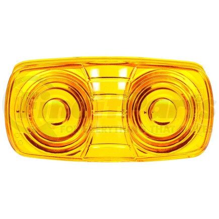 Truck-Lite 9007A Signal-Stat Marker Light Lens - Oval, Yellow, Acrylic, Snap-Fit Mount