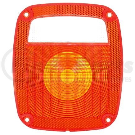 Truck-Lite 9049 Signal-Stat Rectangular Replacement Lens - Red, Polycarbonate, Replacement Lens for 4010 Series, Box Lights (4025, 4026, 4027, 4028), Trailer Kits (5315Y101, 5316Y101), 4 Screw