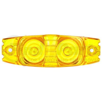 Truck-Lite 9077A Signal-Stat Marker Light Lens - Oval, Yellow, Polycarbonate, 2 Screw Mount