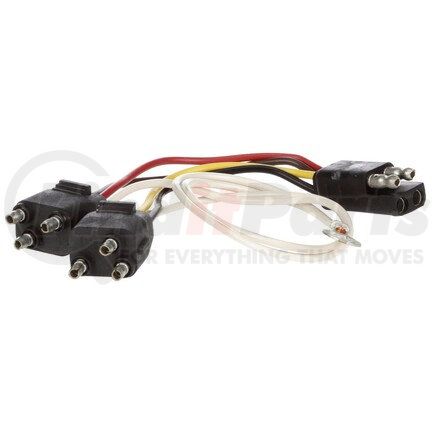 Truck-Lite 94948 Brake / Tail / Turn Signal Light Plug - 16 Gauge GPT Wire, Stop/Turn/Tail Function, 12.0 in. Length, Left Hand Side