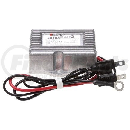 Truck-Lite 97232 Flasher Module - Heavy-Duty Solid-State, Aluminum, 90fpm, Bi-Polar Plug/Ring Terminal, 12-24V