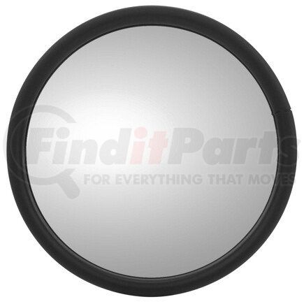 Truck-Lite 97618 Door Blind Spot Mirror - 5 in., Silver Stainless Steel, Round, Universal Mount