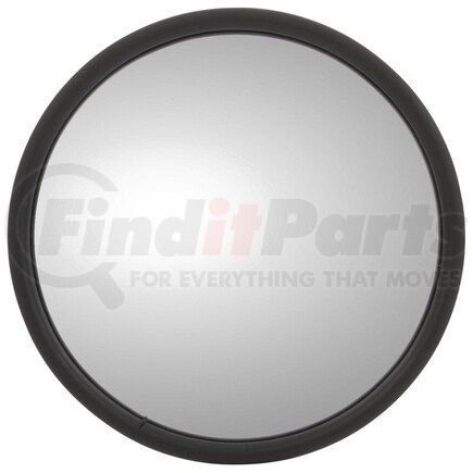 Truck-Lite 97621 Door Blind Spot Mirror - 6 in., Silver Stainless Steel, Round, Universal Mount