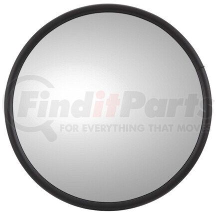 Truck-Lite 97609 Door Blind Spot Mirror - 12 in., Black Steel, Round, Universal Mount