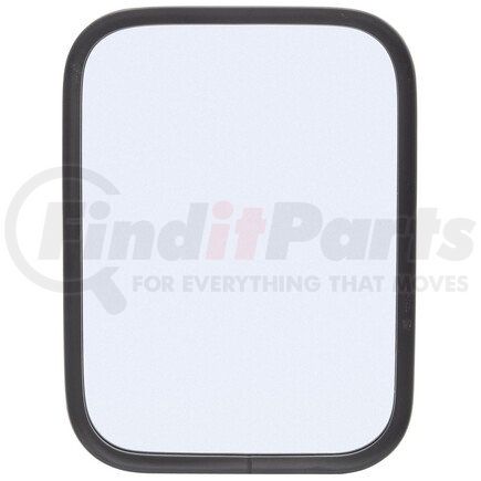 Truck-Lite 97655 Door Mirror - 5.5 x 7.5 in., Silver Stainless Steel, Flat Mirror, Universal