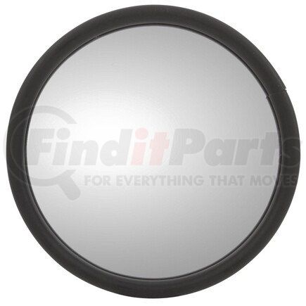 Truck-Lite 97802 Door Blind Spot Mirror - 5 in., Black Steel, Round, Universal Mount