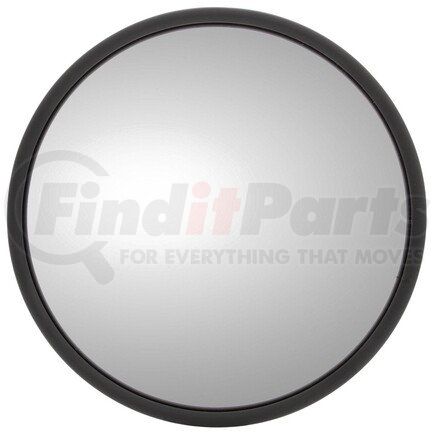 Truck-Lite 97814 Door Blind Spot Mirror - 8.5 in., Silver Steel, Round, Universal Mount