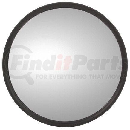 Truck-Lite 97815 Door Blind Spot Mirror - 7.5 in., Silver Stainless Steel, Round, Universal Mount