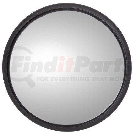 Truck-Lite 97831 Door Blind Spot Mirror - 8.5 in., Black Painted Steel, Round, Universal Mount