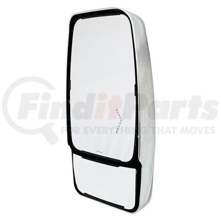 Velvac 714942 Door Mirror - Chrome, Passenger Side