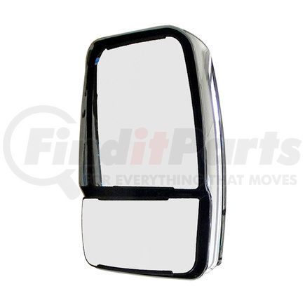 Velvac 714984 Door Mirror - Chrome, Passenger Side