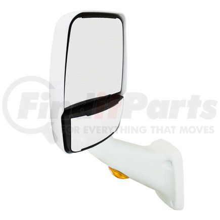 Velvac 715479 2025 Deluxe Series Door Mirror - White, Driver Side