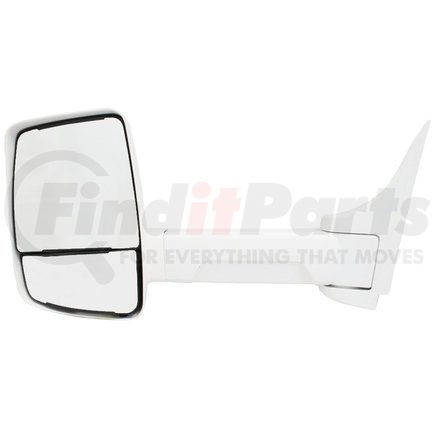 Velvac 715921 2020XG Series Door Mirror - White, 96" Body Width, Driver Side
