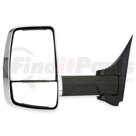 Velvac 715981 2020XG Series Door Mirror - Chrome, 102" Body Width, Driver Side