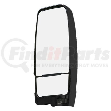 Velvac 716208 Door Mirror - Black, Passenger Side