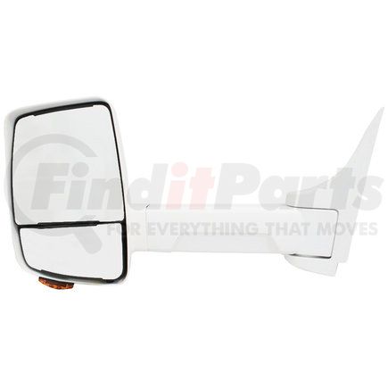 Velvac 716377 2020XG Series Door Mirror - White, 102" Body Width, Driver Side