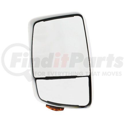 Velvac 716507 2020XG Series Door Mirror - White, Driver Side