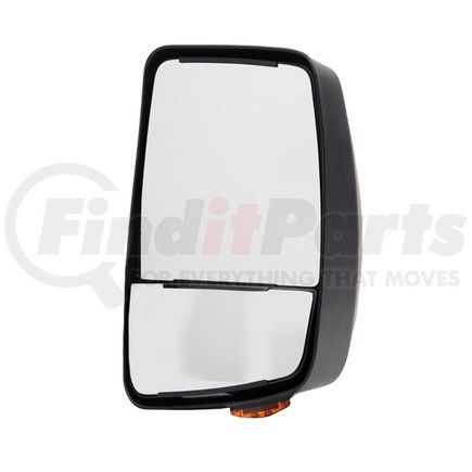 Velvac 716522 2020XG Series Door Mirror - Black, Passenger Side