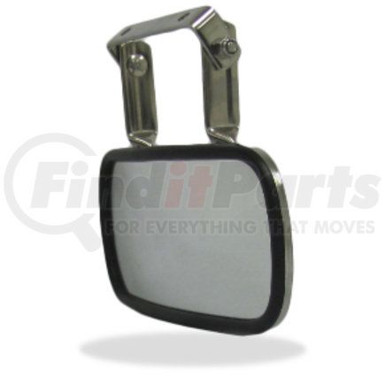 Velvac 716872 Door Blind Spot Mirror - Over Door Convex Mirror