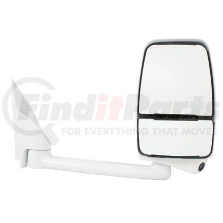 Velvac 718616 2020XG Series Door Mirror - White, 102" Body Width, Passenger Side