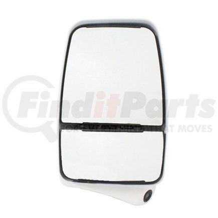Velvac 719114 Door Mirror - White, Passenger Side