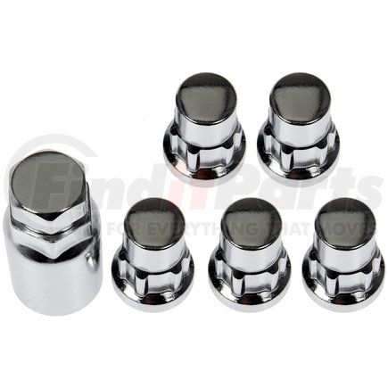 Dorman 712-228.5 Wheel Nut Lock Chrome Acorn Set 1/2-20