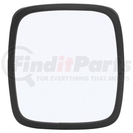 Truck-Lite 97848 Door Blind Spot Mirror - 6 x 6 in., Silver Stainless Steel, Rectangular, Universal Mount