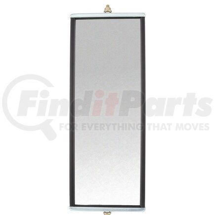 Truck-Lite 97860 Door Mirror - 6 x 16 in., Silver Aluminum, Box Style