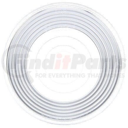Truck-Lite 99008C License Plate Light Lens - Circular, Clear, Polycarbonate, Snap-Fit