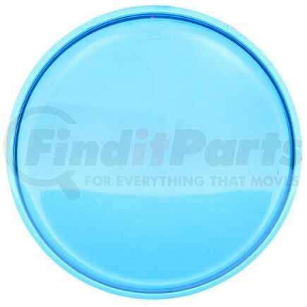 Truck-Lite 99120B Replacement Lens - Round, Blue, Polycarbonate, For Par 36 Sealed Beams (80373), Snap-Fit