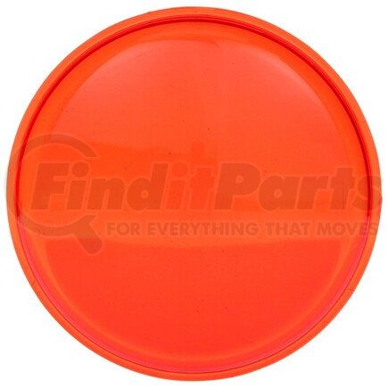 Truck-Lite 99120R Replacement Lens - Round, Red, Polycarbonate, For Par 36 Sealed Beams (80373), Snap-Fit