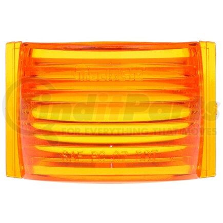 Truck-Lite 99160Y Marker Light Lens - Rectangular, Yellow, Acrylic, Snap-Fit Mount