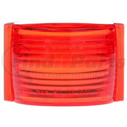 Truck-Lite 99160R Marker Light Lens - Rectangular, Red, Acrylic, Snap-Fit Mount