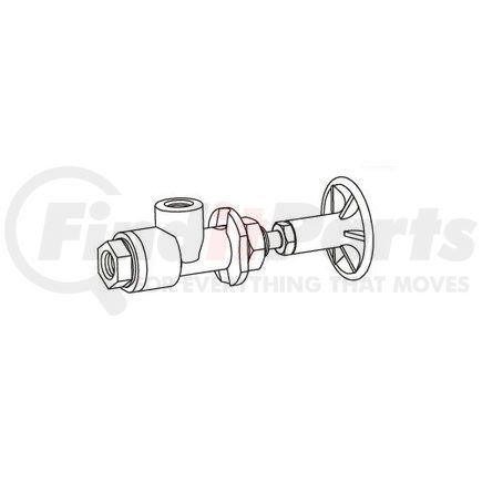 Sealco 340350 Air Brake Quick Release Valve - Momentary Push / Pull, for Emergency Release