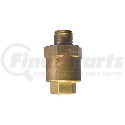Sealco 10200-3/8 Air Brake Single Check Valve - 3/8 in. NPT Inlet and Outlet Port