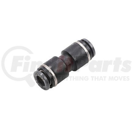 Velvac VLV016640 Air Brake Fitting - Push-Lock, Full Union, 1/4" x 1/4", Composite Body