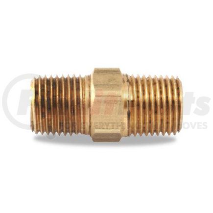 Velvac VLV018023 Pipe Fitting - Hex Nipple, Plated Steel, 3/4" Pipe Size