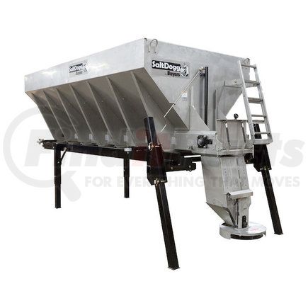 Buyers Products 3025887 Vehicle-Mounted Salt Spreader Stand - For 14 ft. to 15 ft. Spreader, Black