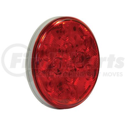 Buyers Products 5624150 Brake / Tail / Turn Signal Light - 4 in., Red Lens, Round, with 10 LEDS